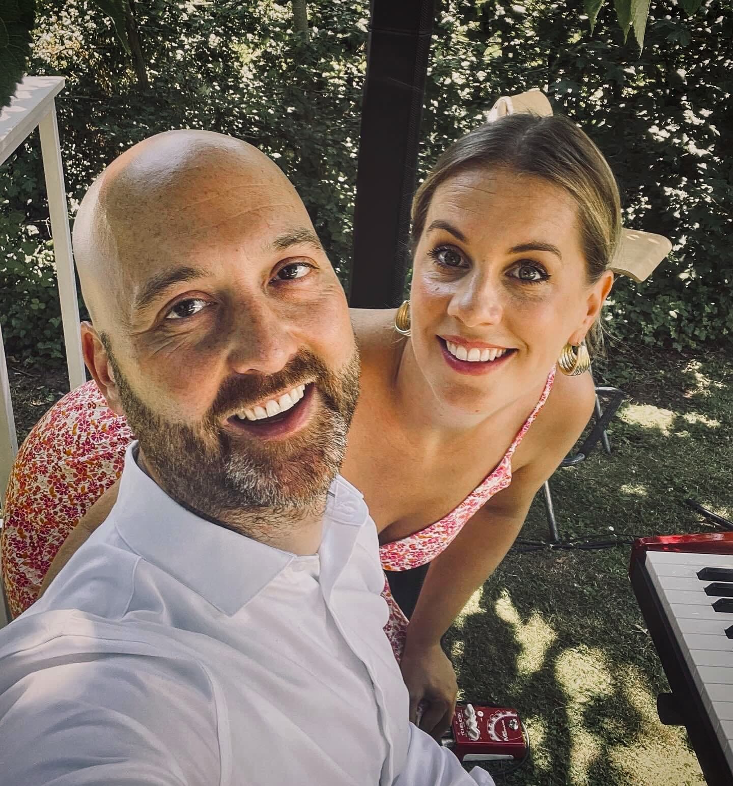 Les musiciens de Sunrise Music avant leur prestation